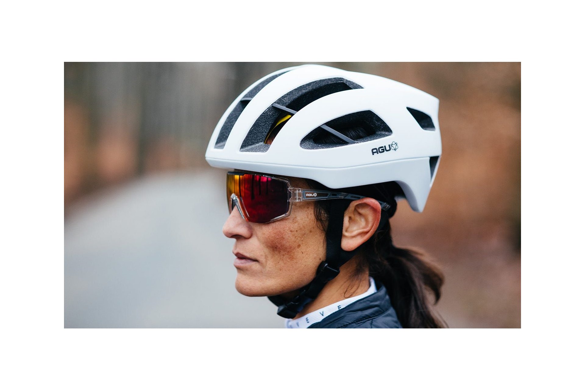 AGU Bold Crystal - Red Lens