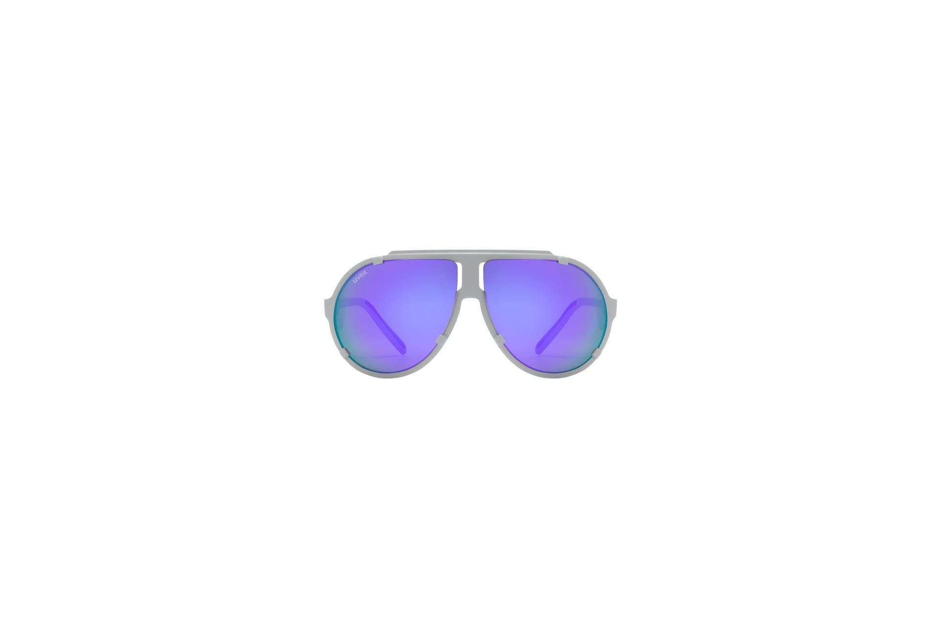 Uvex ESNTL Pina Grey Matt/Mirror Purple