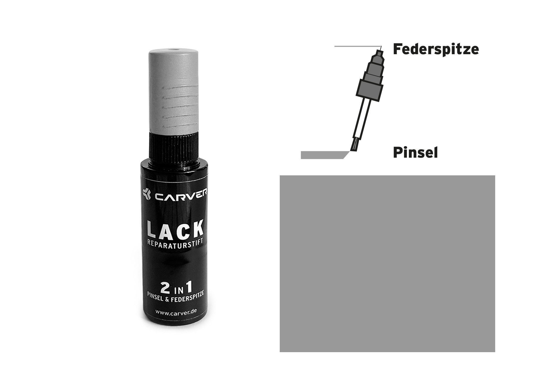 Carver Lackstift Light Anthracite