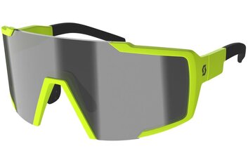 XXL Sale % - Scott Shield Compact LS Sonnenbrille yellow matt / grey light sens