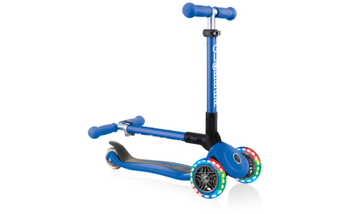 Globber Junior Foldable Lights, mit Leuchtrollen - 2024