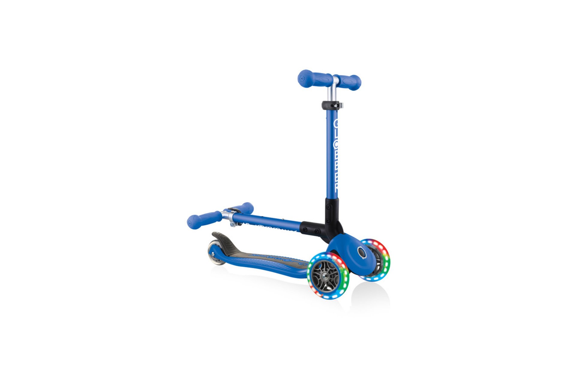 Globber Junior Foldable Lights, mit Leuchtrollen - 2024