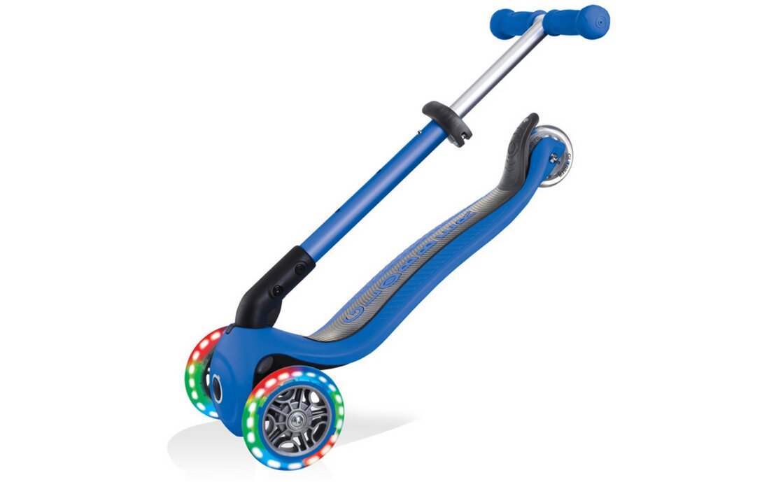 Globber Junior Foldable Lights, mit Leuchtrollen - 2024