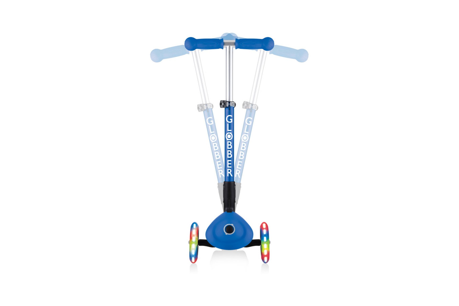 Globber Junior Foldable Lights, mit Leuchtrollen - 2024