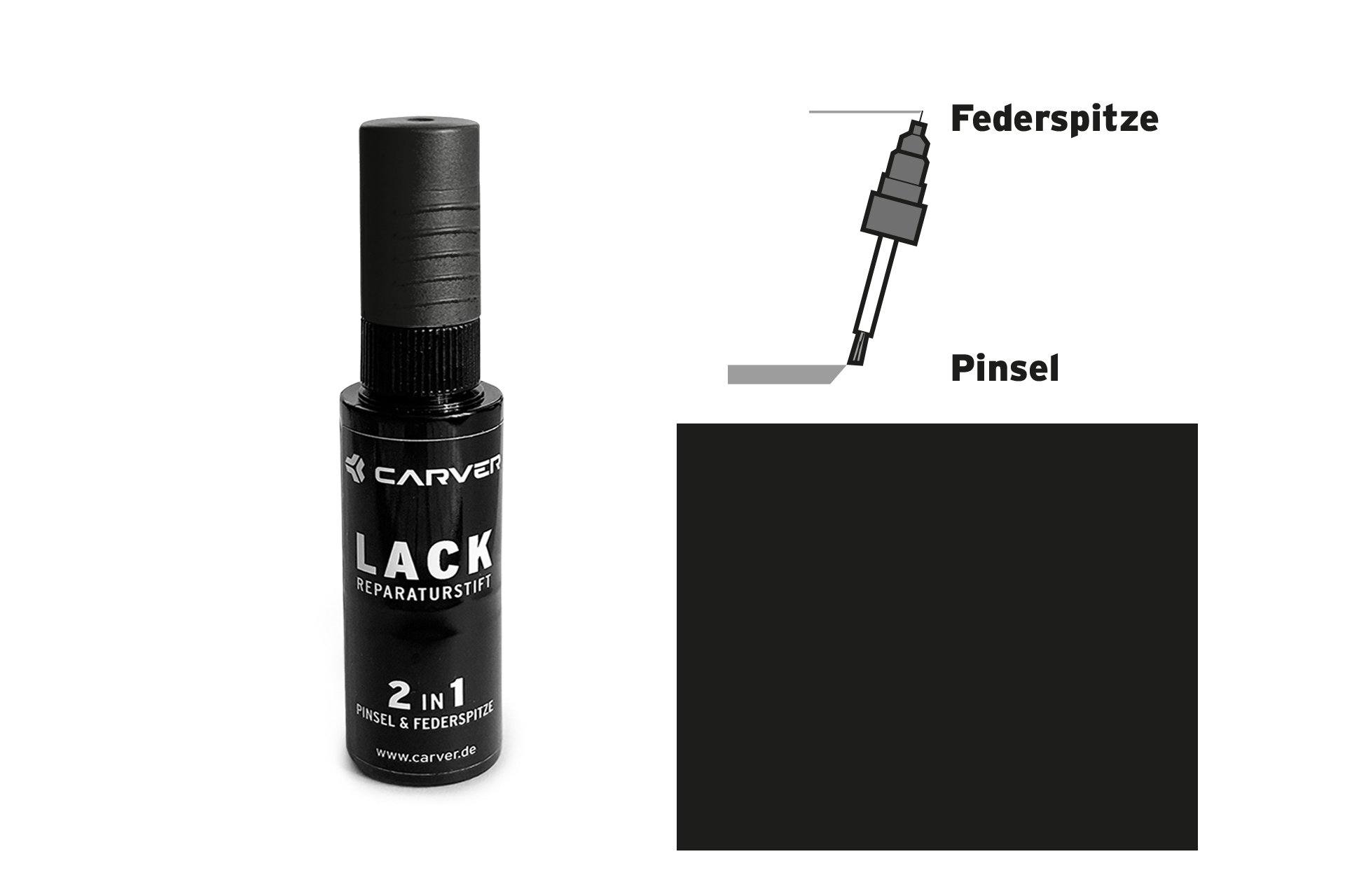 Carver Lackstift Black