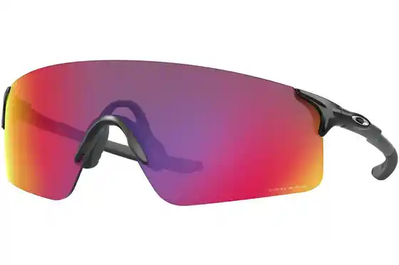 Sportbrille - Oakley EVZero Blades Polished Black - Prizm Road
