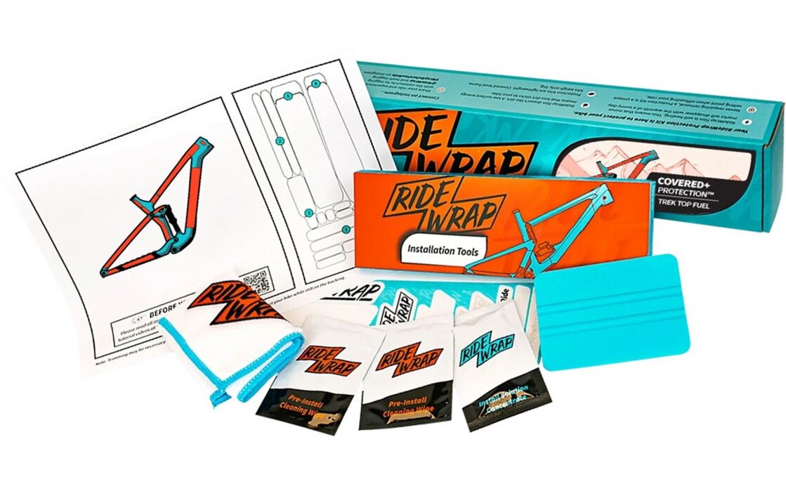 Ridewrap Trek Top Fuel 2022 Covered Frame Protection Kit