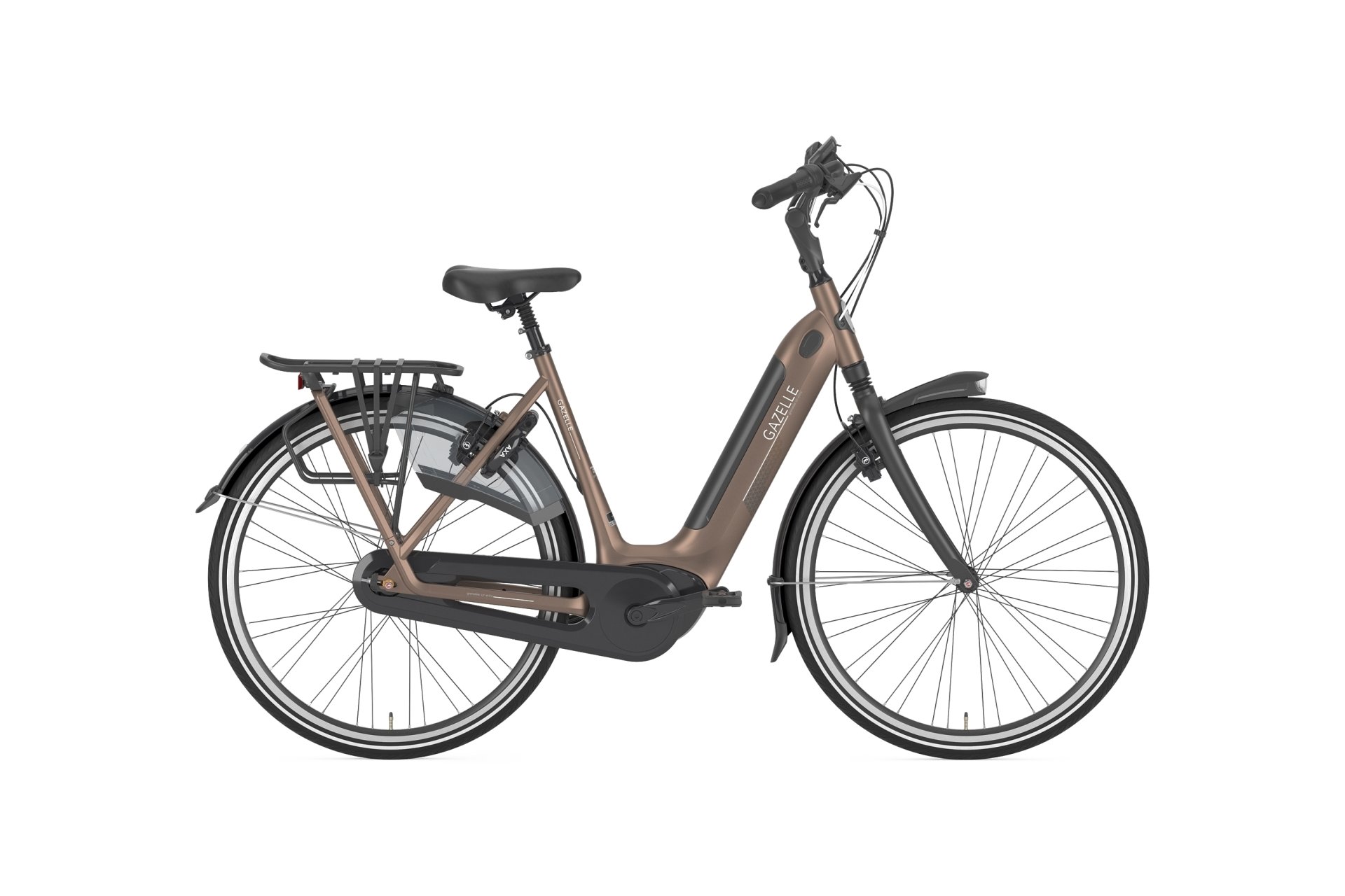 Gazelle Grenoble C7+ HMB Elite - 500 Wh - 28 Zoll - Tiefeinsteiger - Aktion