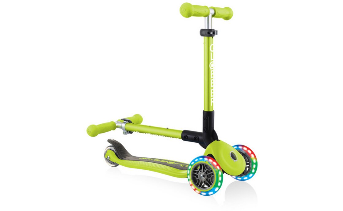 Globber Junior Foldable Lights, mit Leuchtrollen - 2024
