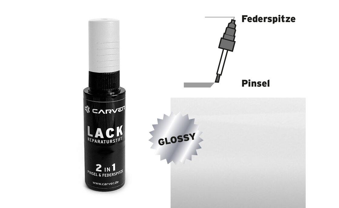 Carver Lackstift White