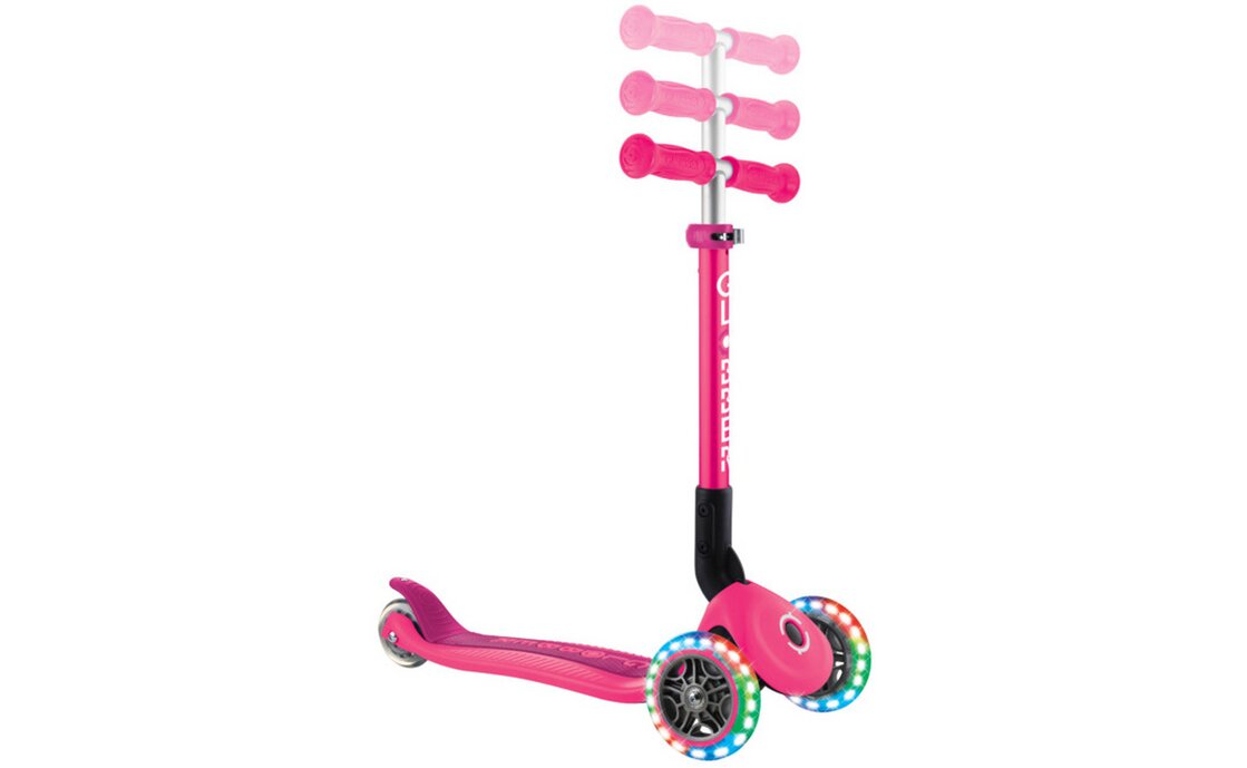 Globber Junior Foldable Lights, mit Leuchtrollen - 2024