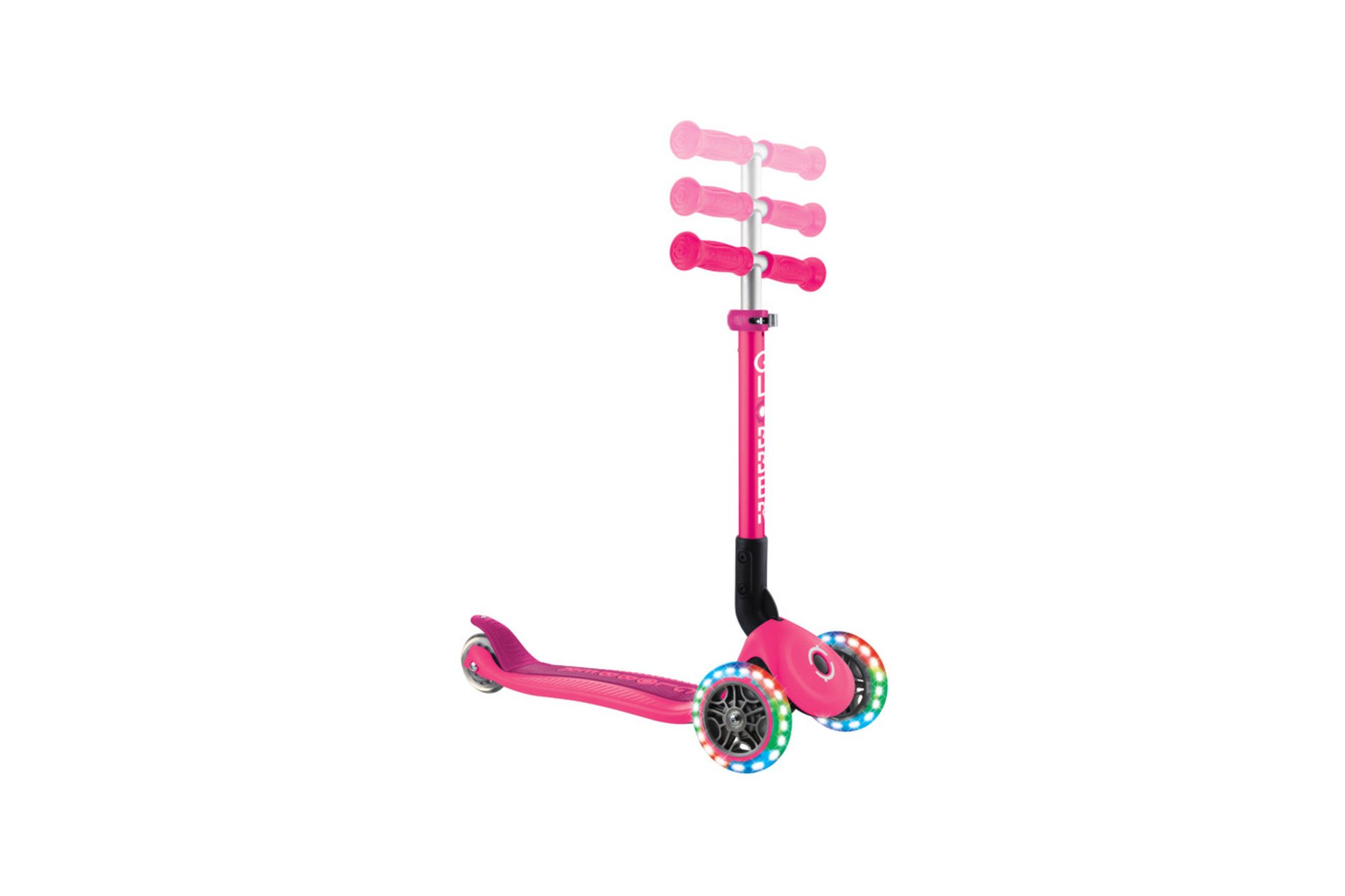 Globber Junior Foldable Lights, mit Leuchtrollen - 2024