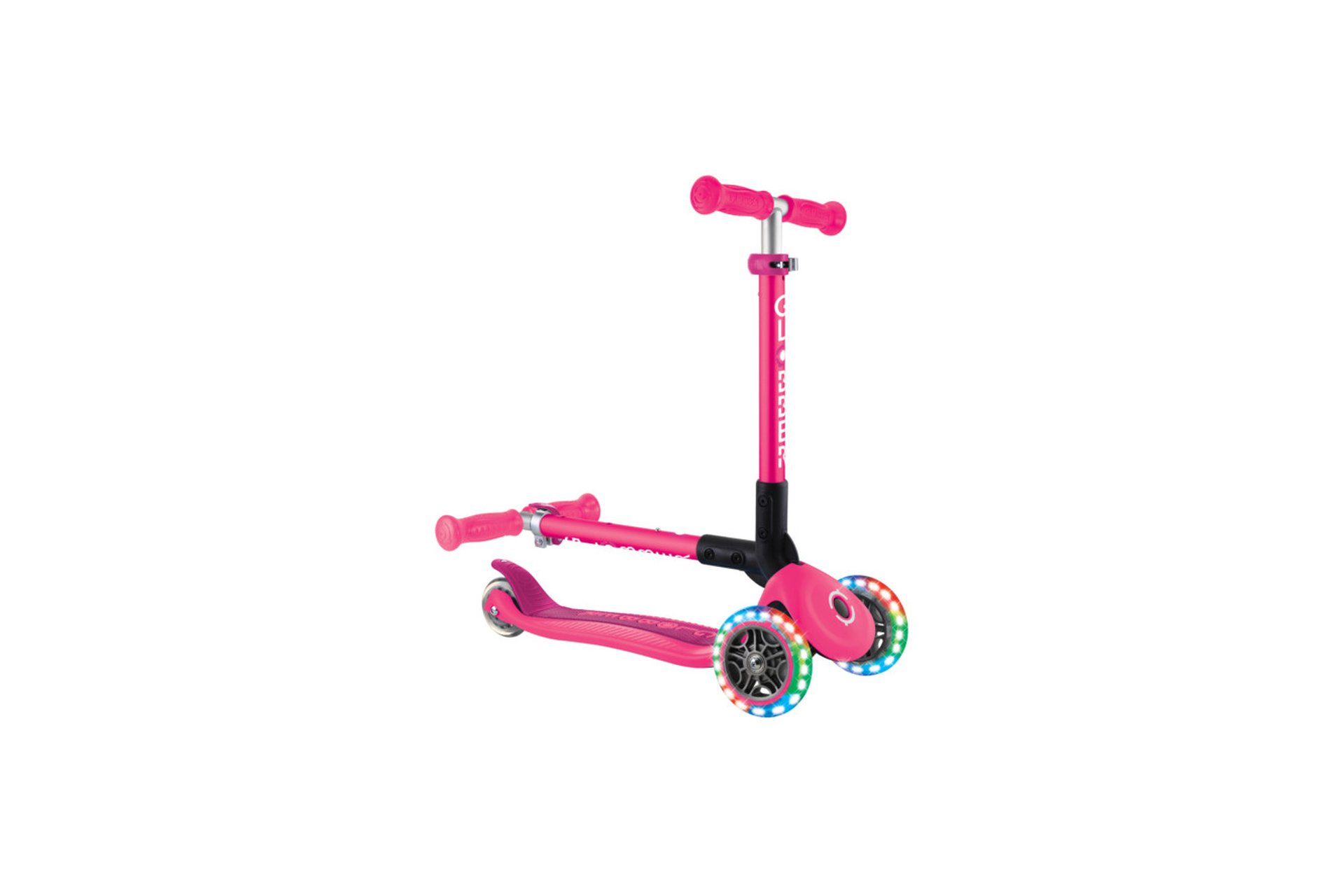 Globber Junior Foldable Lights, mit Leuchtrollen - 2024