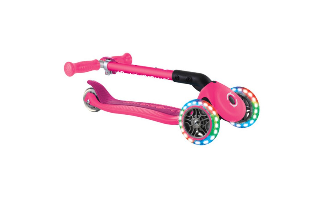 Globber Junior Foldable Lights, mit Leuchtrollen - 2024
