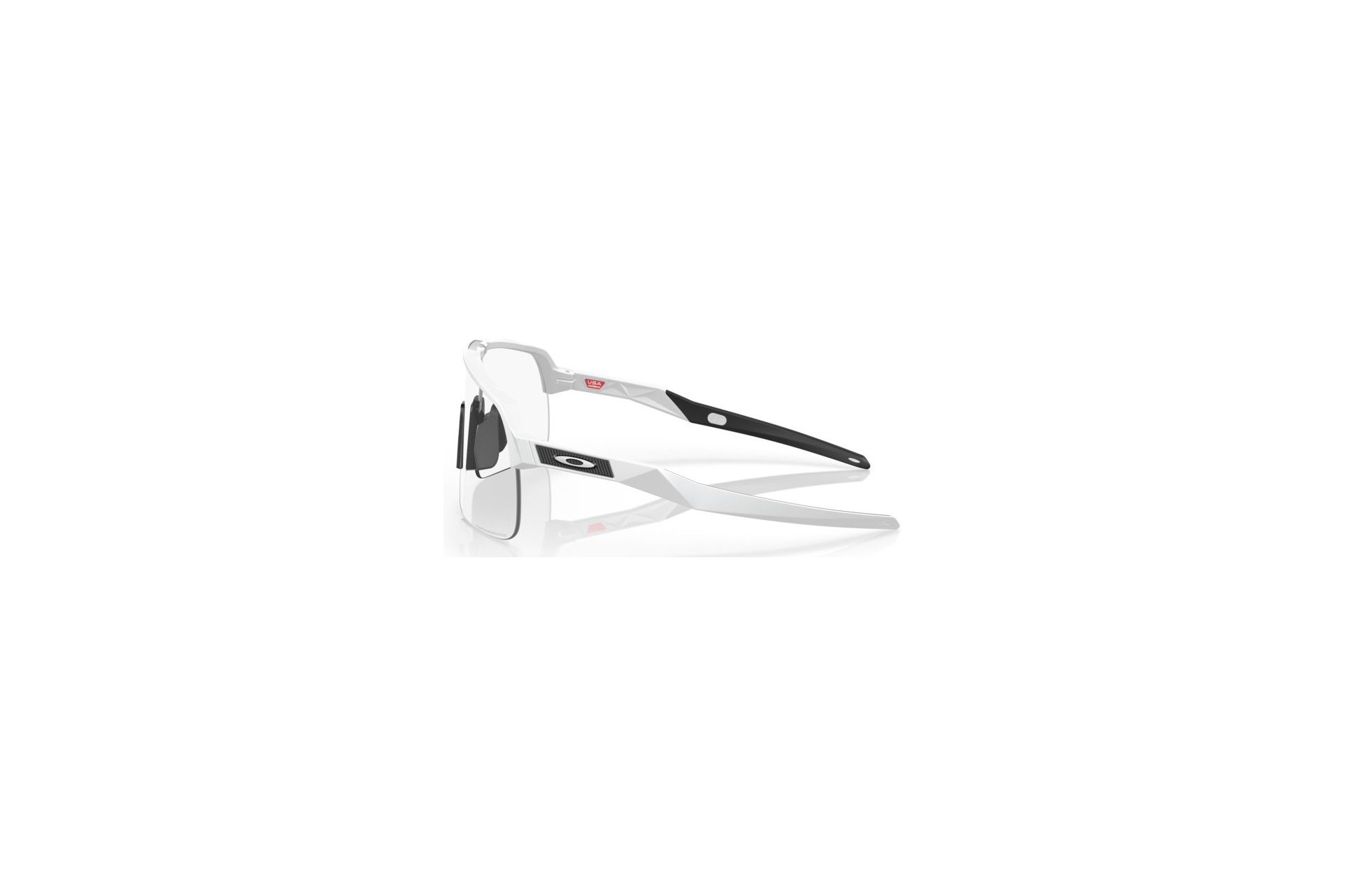 Oakley Sutro Lite Matte White/Clear To Black Iridium Photochromic
