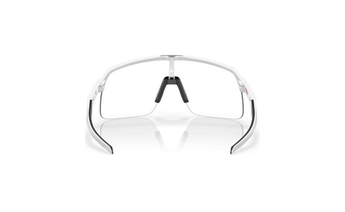 Oakley Sutro Lite Matte White/Clear To Black Iridium Photochromic
