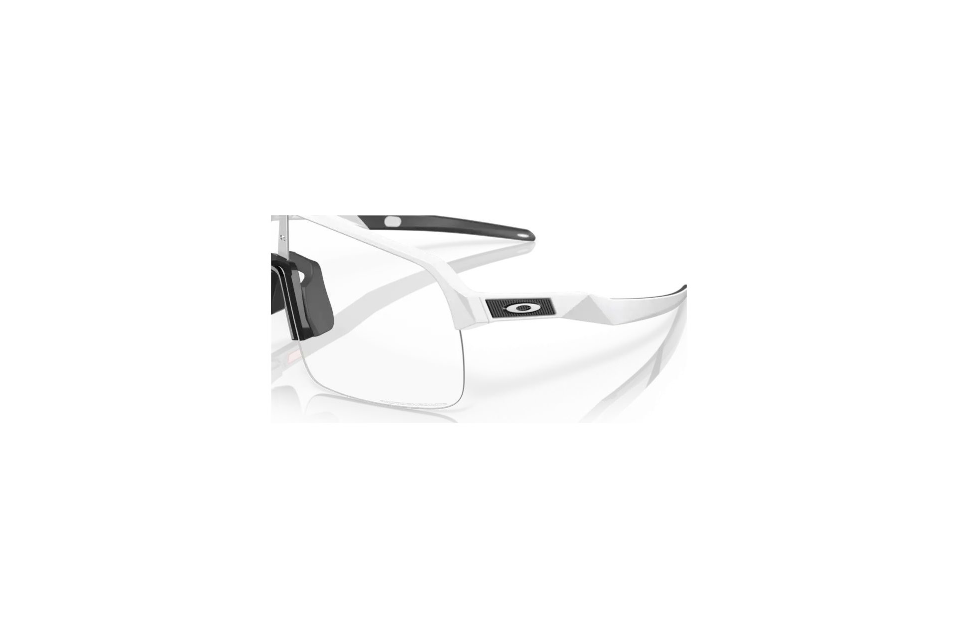 Oakley Sutro Lite Matte White/Clear To Black Iridium Photochromic