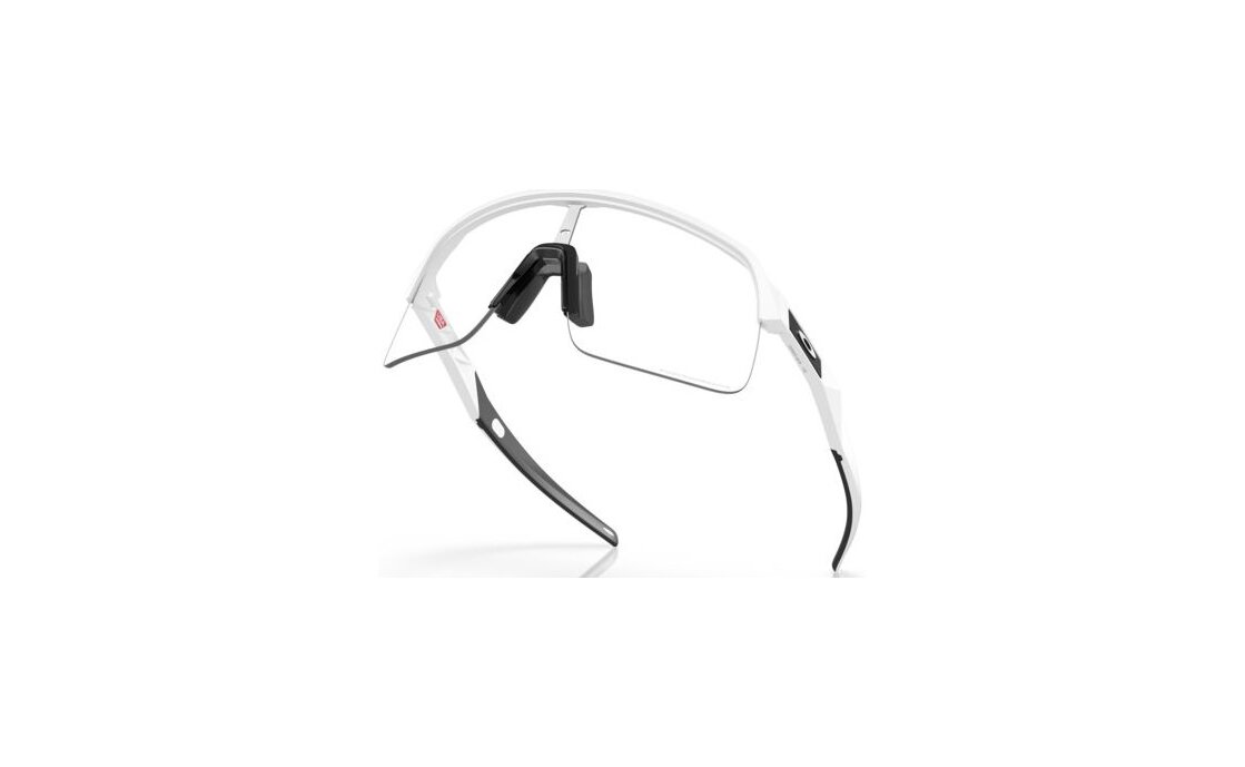 Oakley Sutro Lite Matte White/Clear To Black Iridium Photochromic