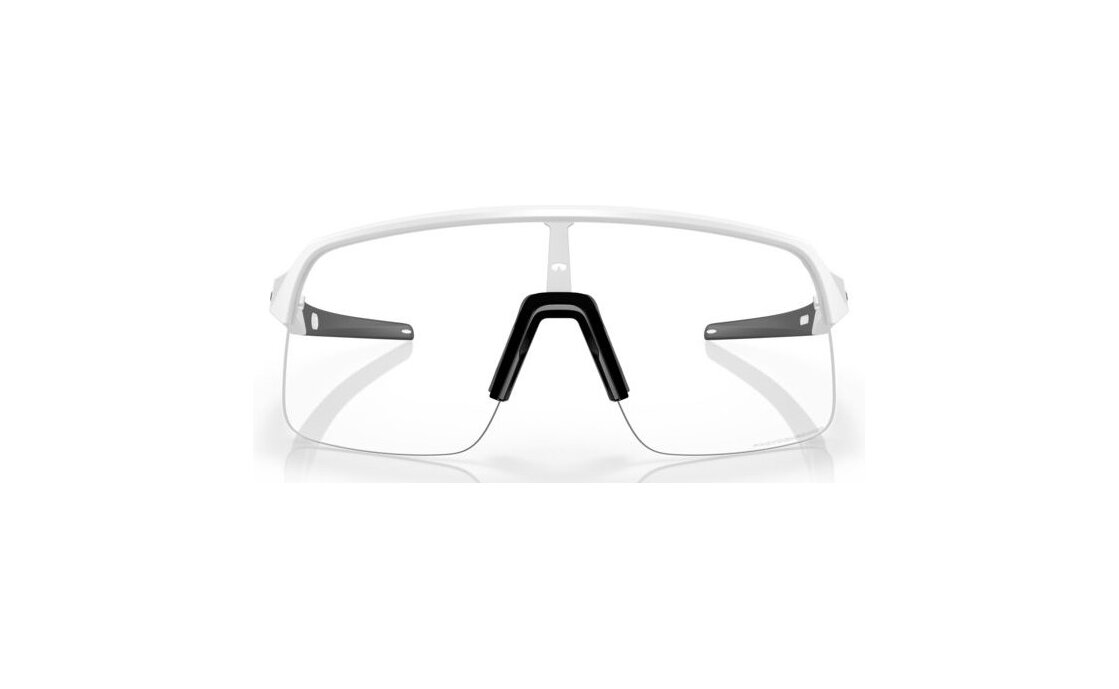 Oakley Sutro Lite Matte White/Clear To Black Iridium Photochromic