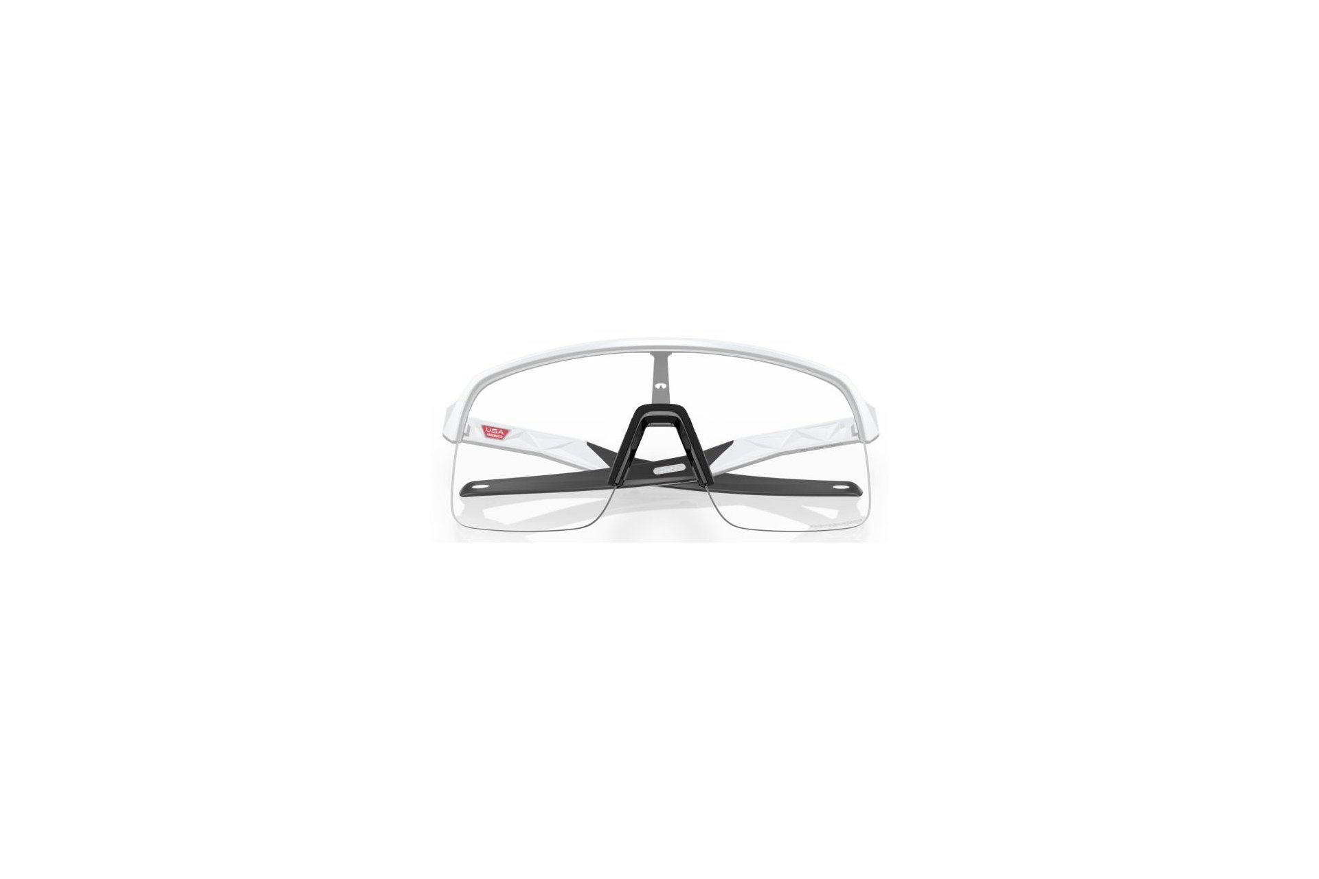 Oakley Sutro Lite Matte White/Clear To Black Iridium Photochromic