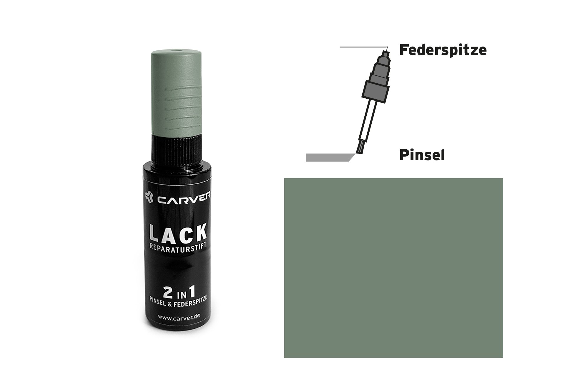 Carver Lackstift Pale Green