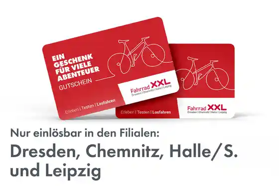 Geschenke für Fahrradfahrer - Gutschein Fahrrad XXL Emporon