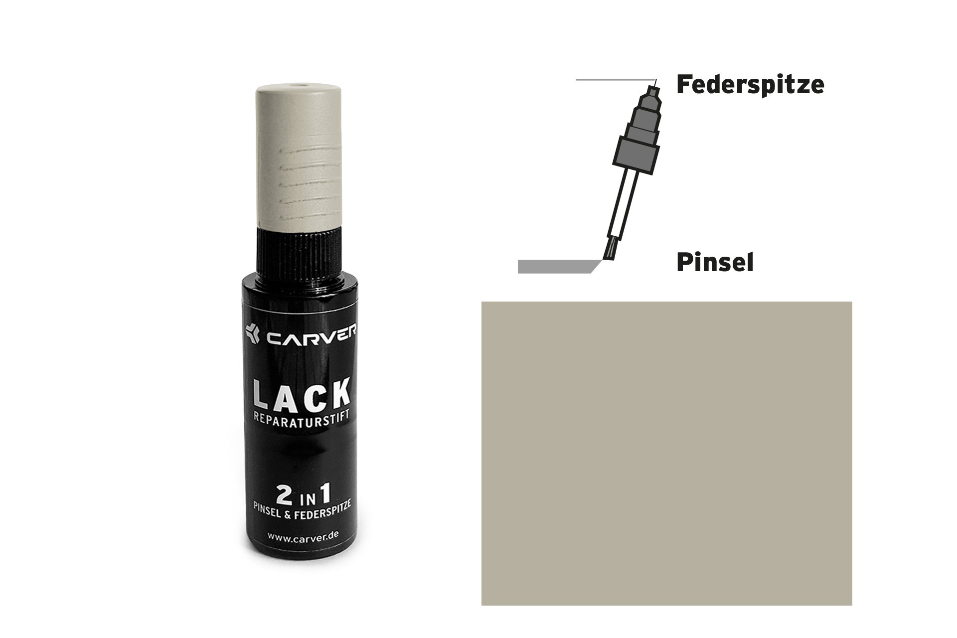 Carver Lackstift Sand