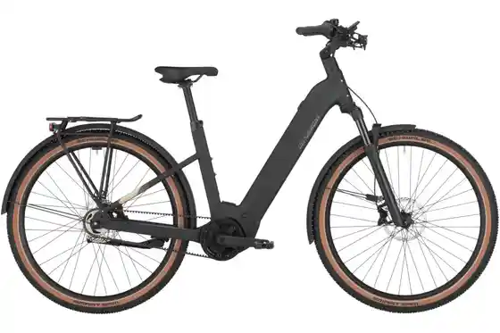 Schwarz - E-Bike-Pedelec - Bergamont E-Horizon SUV 20 Belt Wave - 600 Wh - 28 Zoll - Tiefeinsteiger