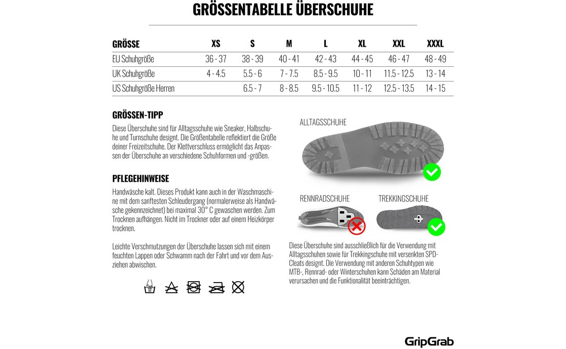 GRIPGRAB DryFoot 2 Waterproof Everyday Überschuhe