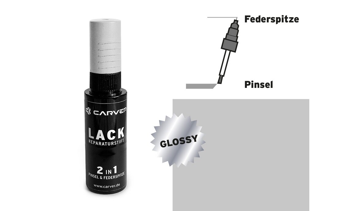 Carver Lackstift Cool Grey