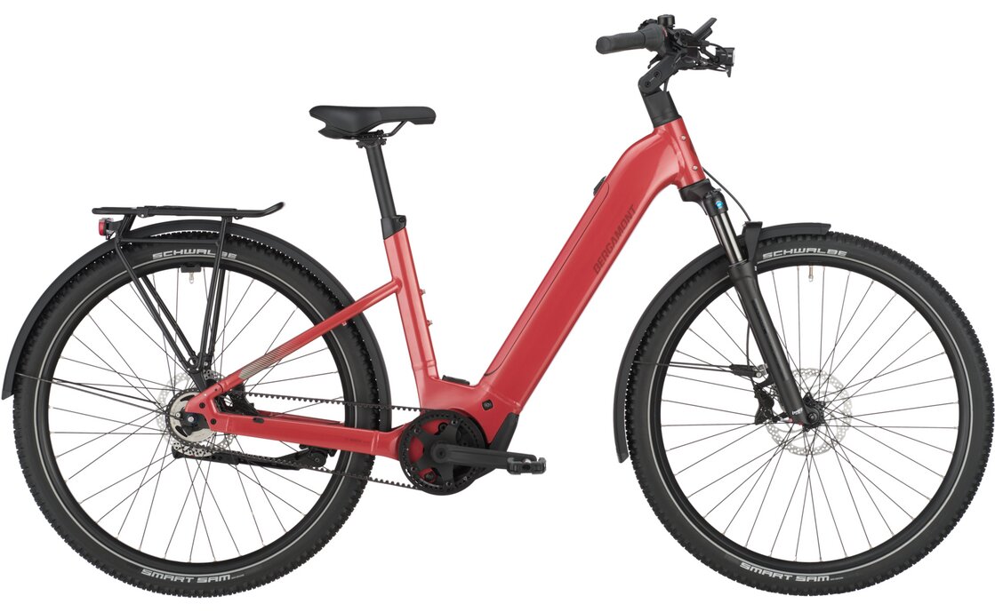 Bergamont E-Horizon SUV 20 Belt Wave - 600 Wh - 28 Zoll - Tiefeinsteiger