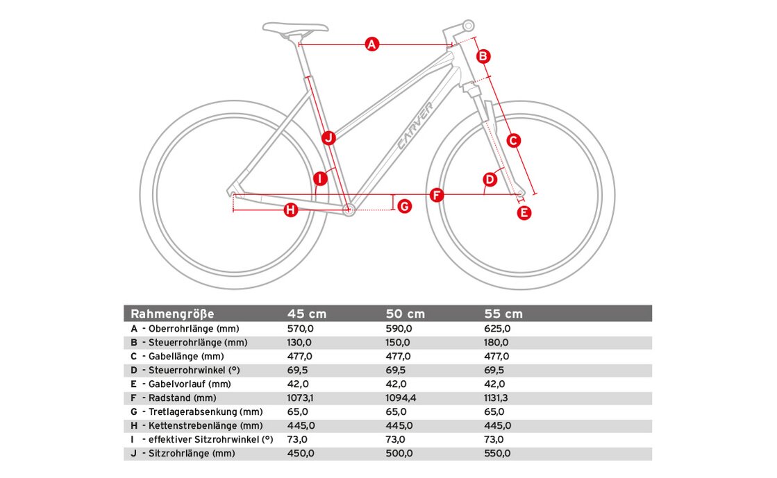 Carver Cinos 110 - 28 Zoll - Damen Sport - 2024