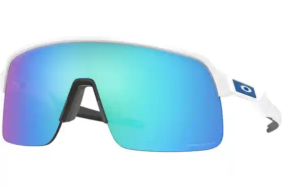 Sportbrille - Oakley Sutro Lite Polishedhite - Prizm Sapphire