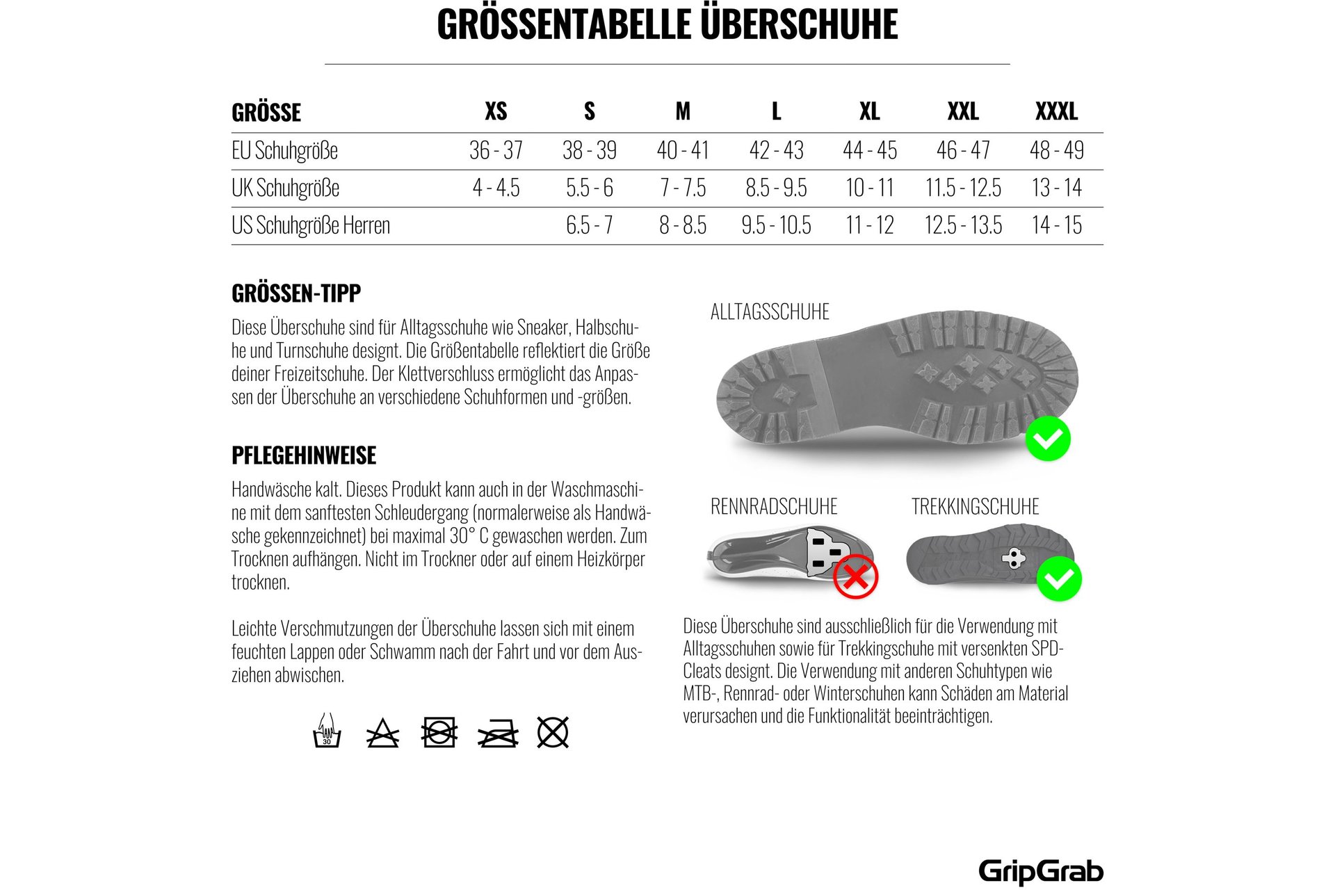 GRIPGRAB DryFoot 2 Waterproof Everyday Überschuhe
