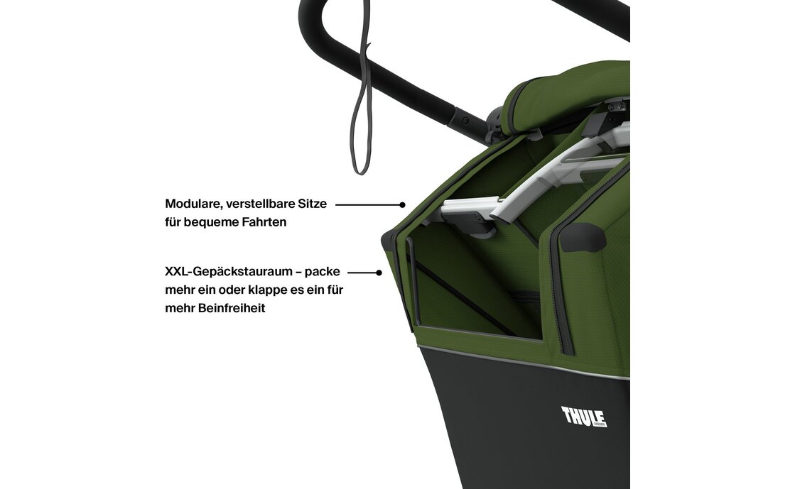 Thule Chariot Cab - Zweisitzer