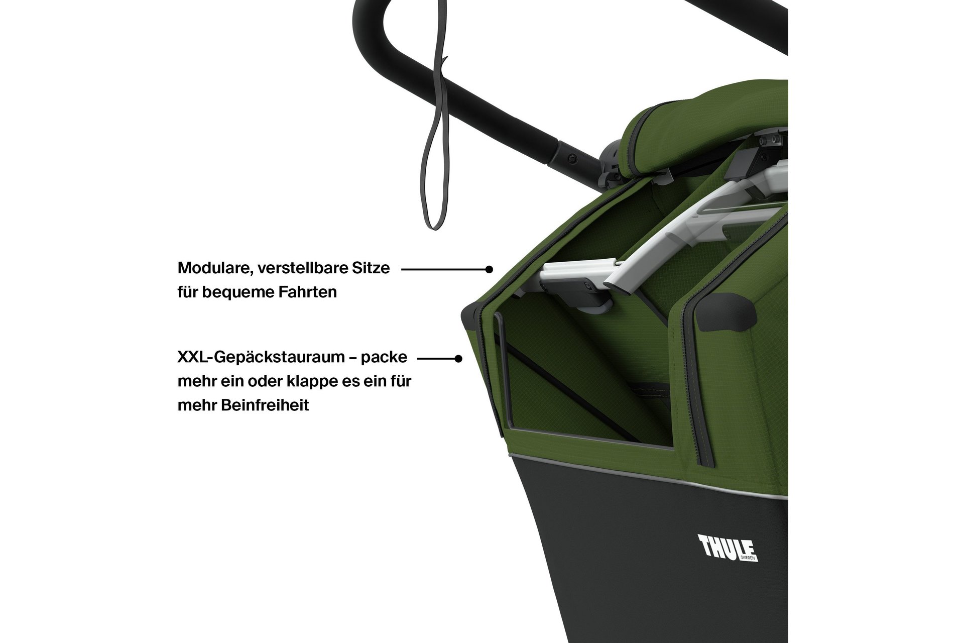 Thule Chariot Cab - Zweisitzer