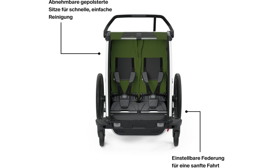 Thule Chariot Cab - Zweisitzer