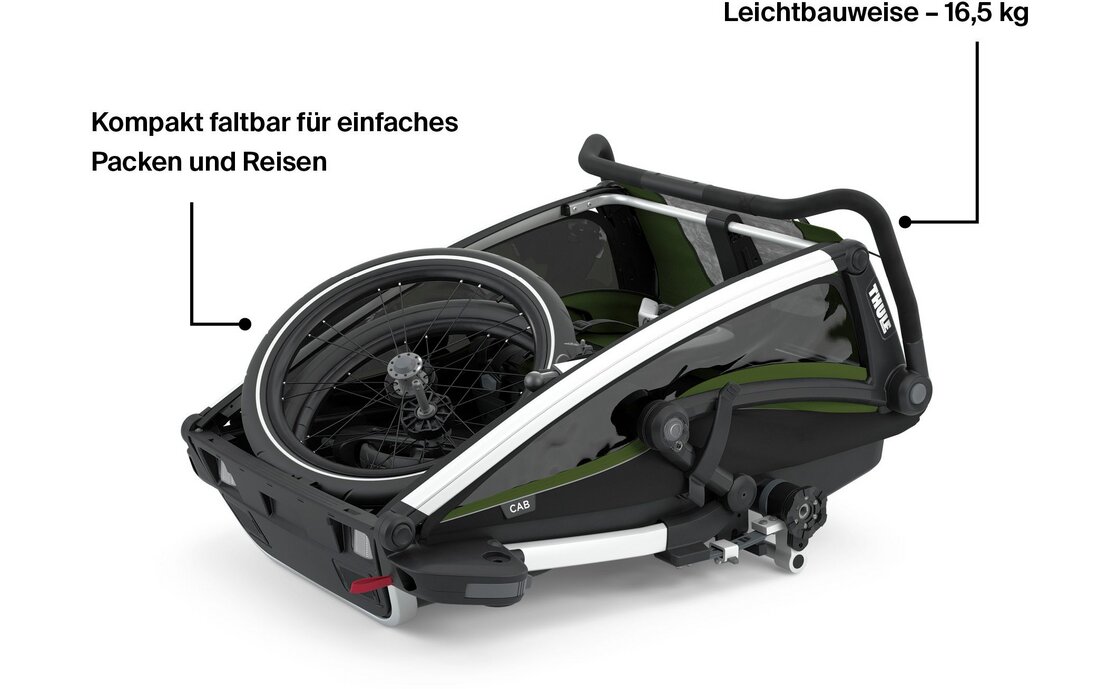 Thule Chariot Cab - Zweisitzer