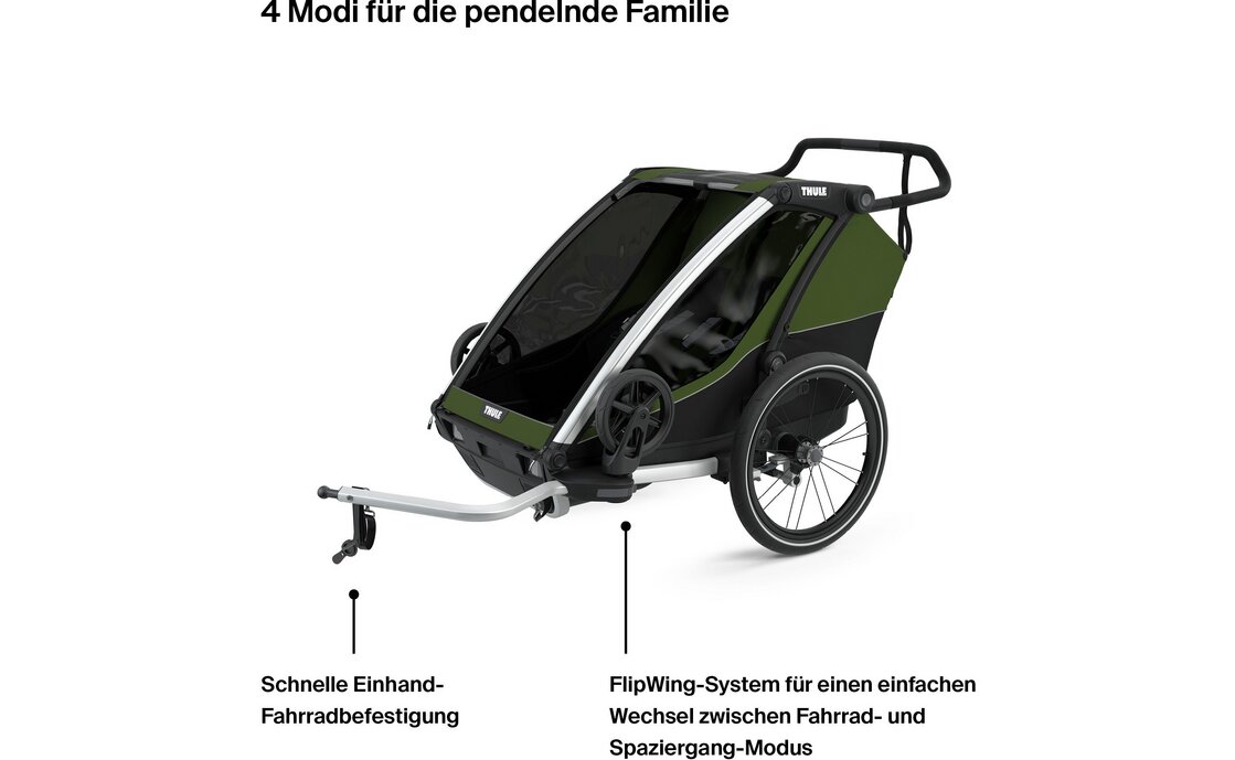 Thule Chariot Cab - Zweisitzer