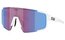 Bliz P003 Small Matte White - Light Begonia/Violet w Blue Multi