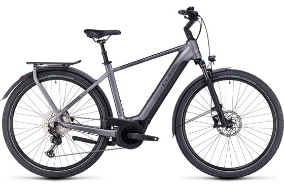 Aluminium - E-Bike-Pedelec - Cube Touring Hybrid EXC 625 - 625 Wh - 28 Zoll - Diamant