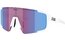 Bliz P003 Matte White - Light Begonia/Violet w Blue Multi