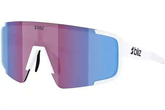 XXL Sale % - Bliz P003 Matte White - Light Begonia/Violet w Blue Multi