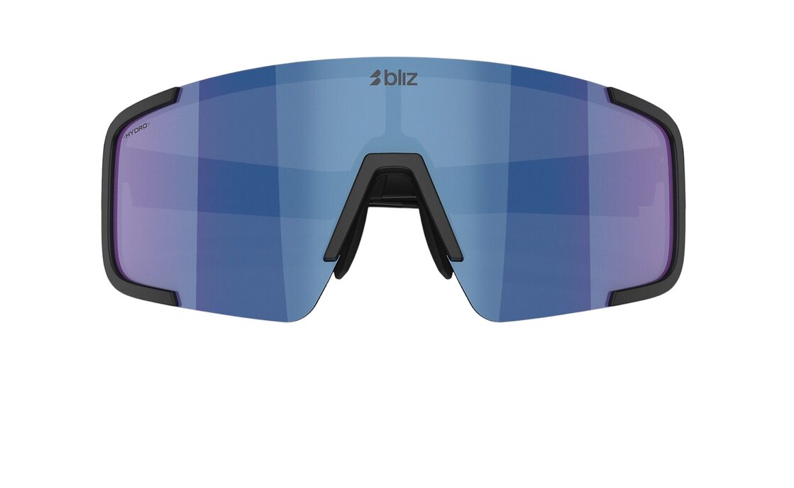 Bliz P003 Matte Black - Grey w Blue Mirror