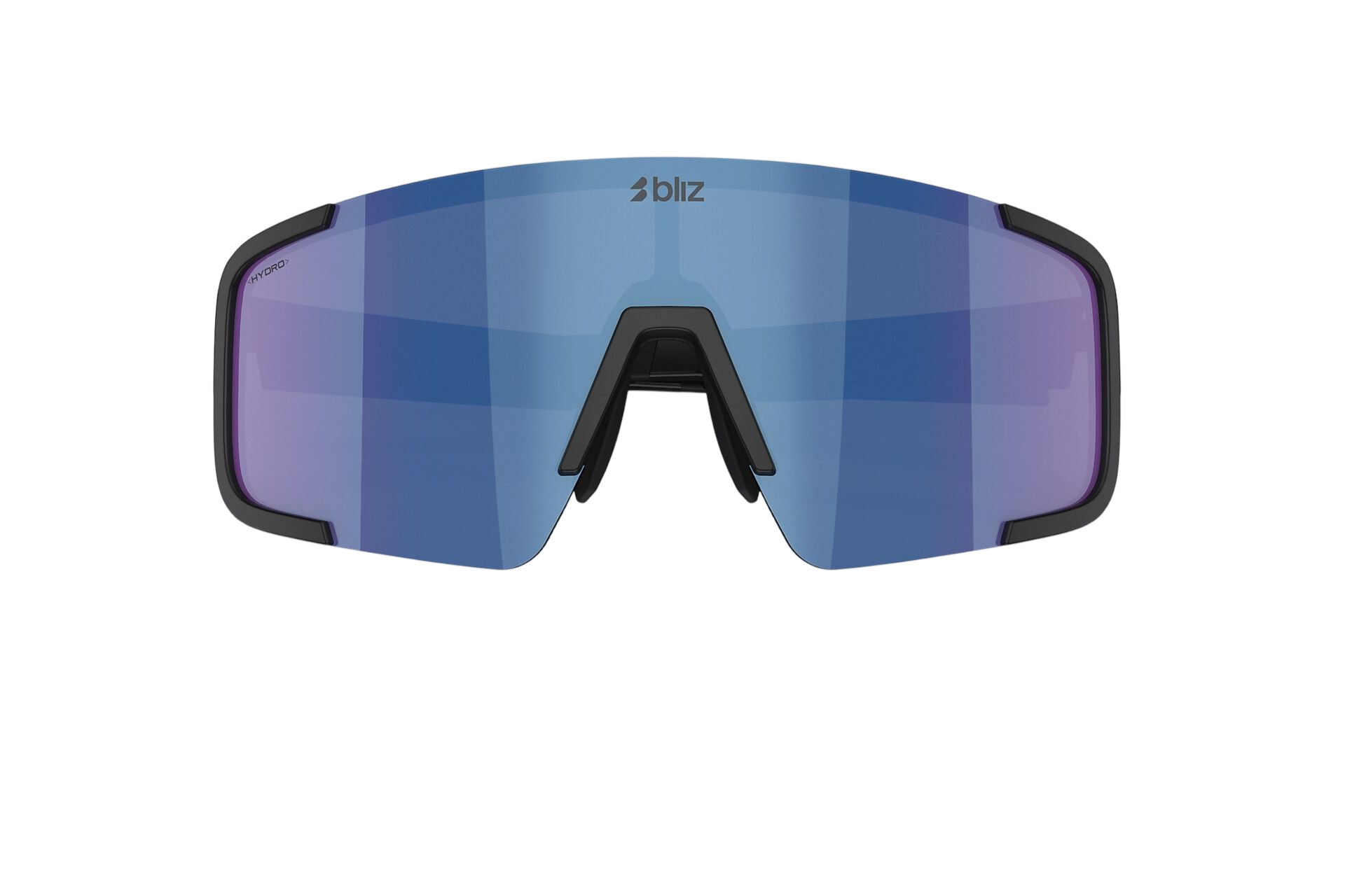 Bliz P003 Matte Black - Grey w Blue Mirror