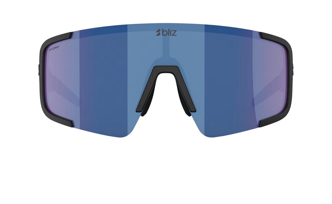 Bliz P003 Matte Black - Grey w Blue Mirror