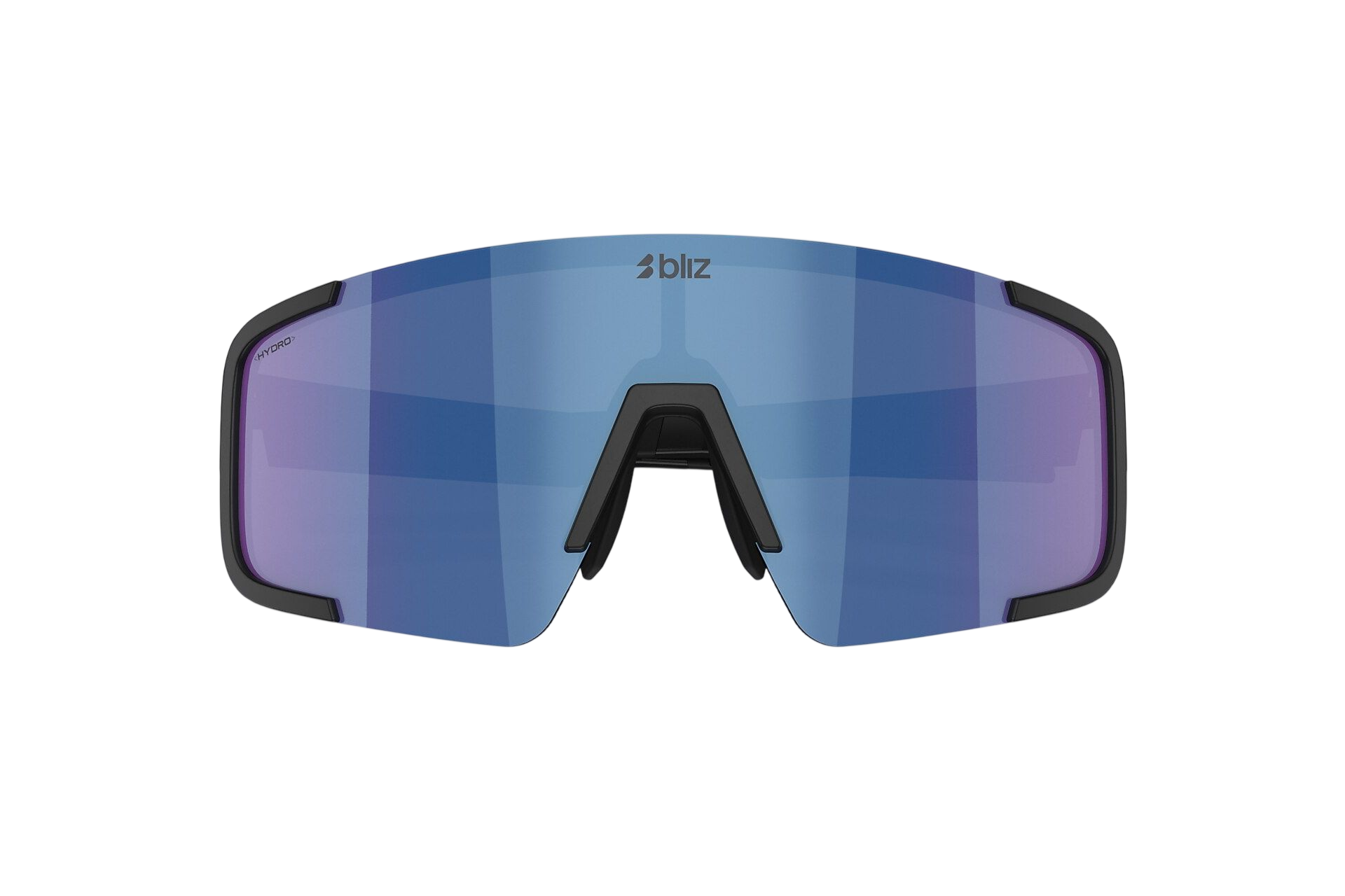 Bliz P003 Matte Black - Grey w Blue Mirror