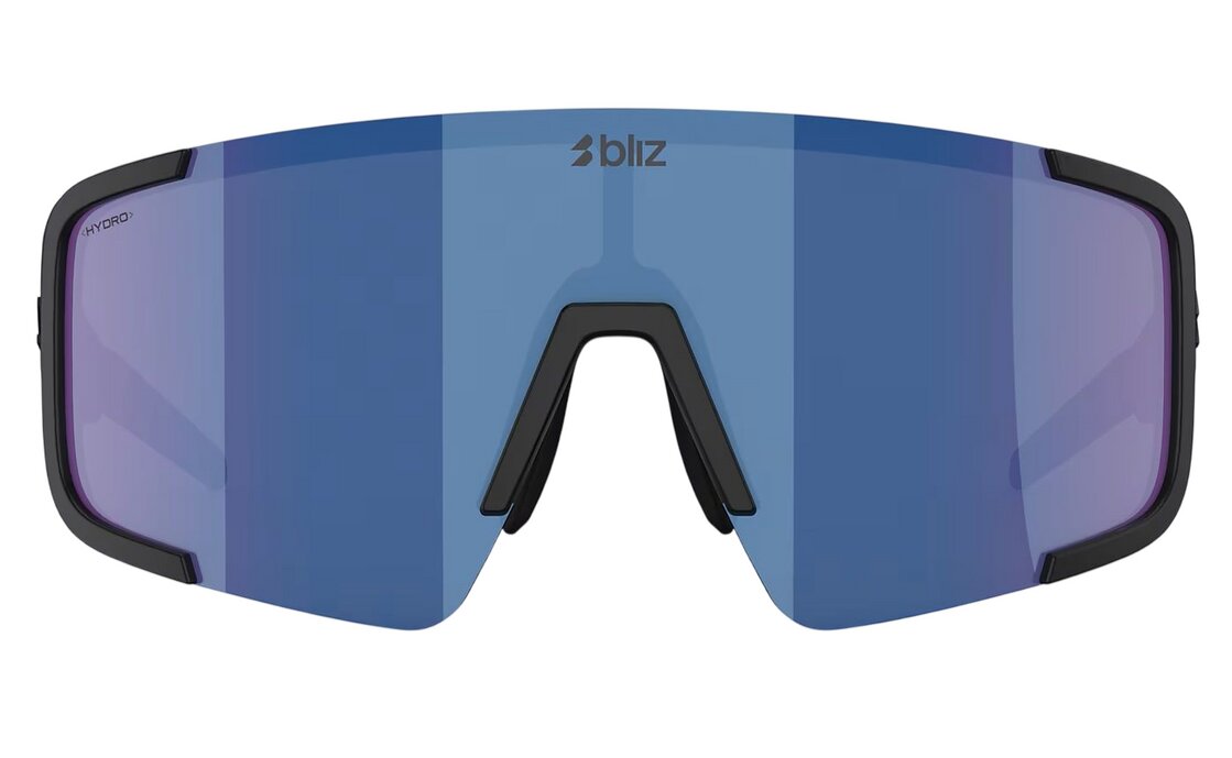 Bliz P003 Matte Black - Grey w Blue Mirror