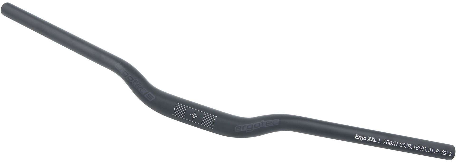 Ergotec Attacco Manubrio Sepia Ahead 50 XL FI - 28,6/31,8 Mm, Lunghezza 65/110 Mm, Nero