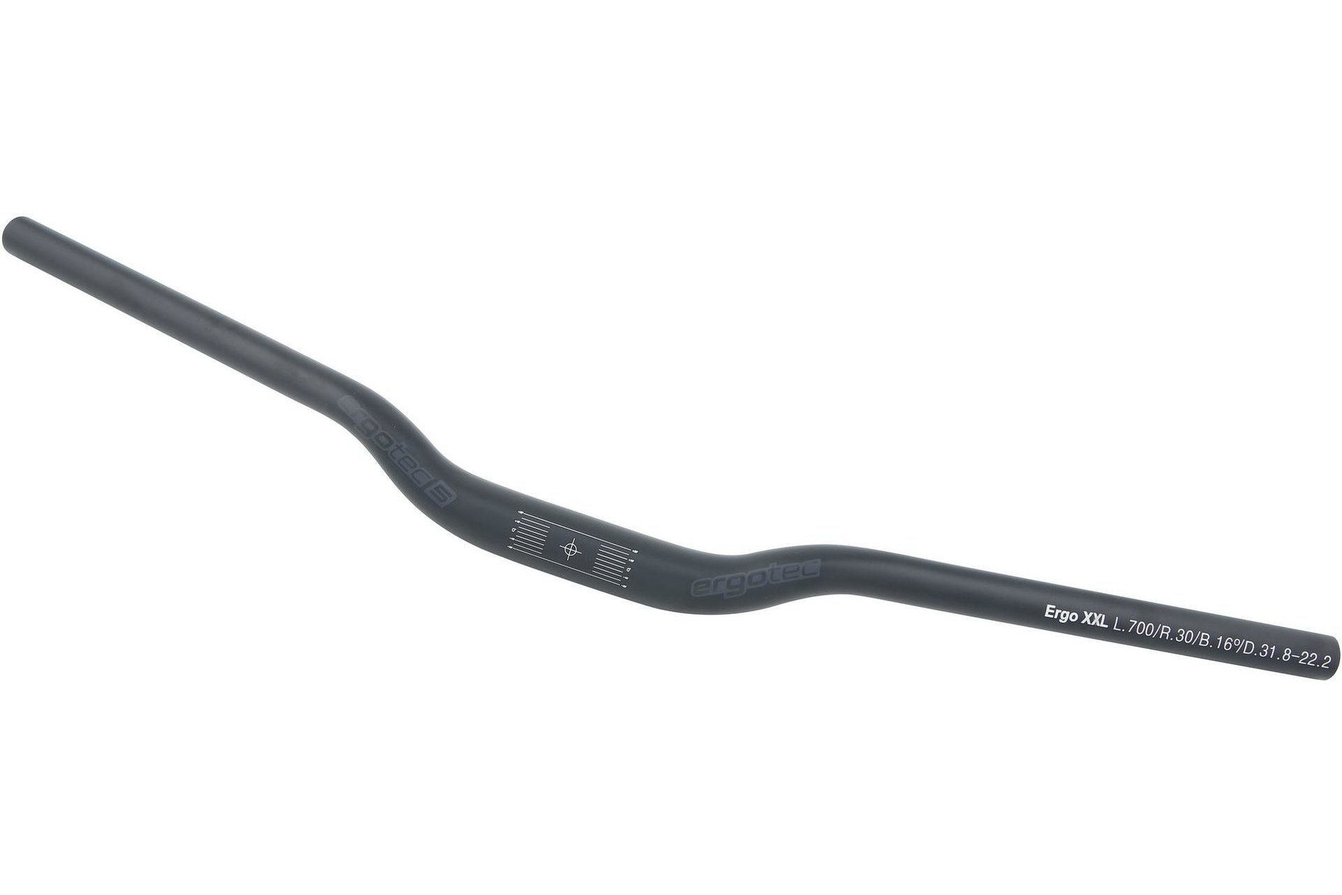 Ergotec Ergo XXL Lenker 700mm/16&deg;/31,8 mm